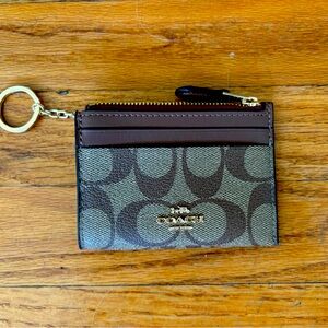 Coach keychain wallet